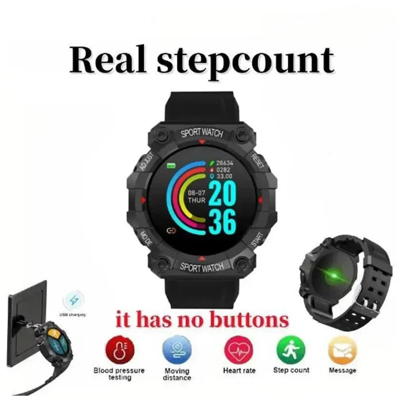 Relógio 2024 inteligente masculino e feminino. Bluetooth, smartwatch, ip68 touchscreen, pulseira fitness, esportes, banda inteligente para ios e  android.